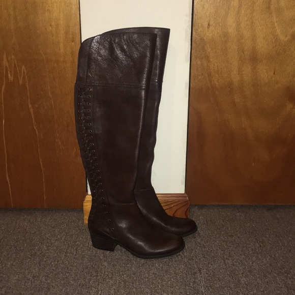 Amazon.com | Vince Camuto Demerri Over The Knee Boot | Over  🤎NWT Vince Camuto Over Knee Genuine Leather Boots